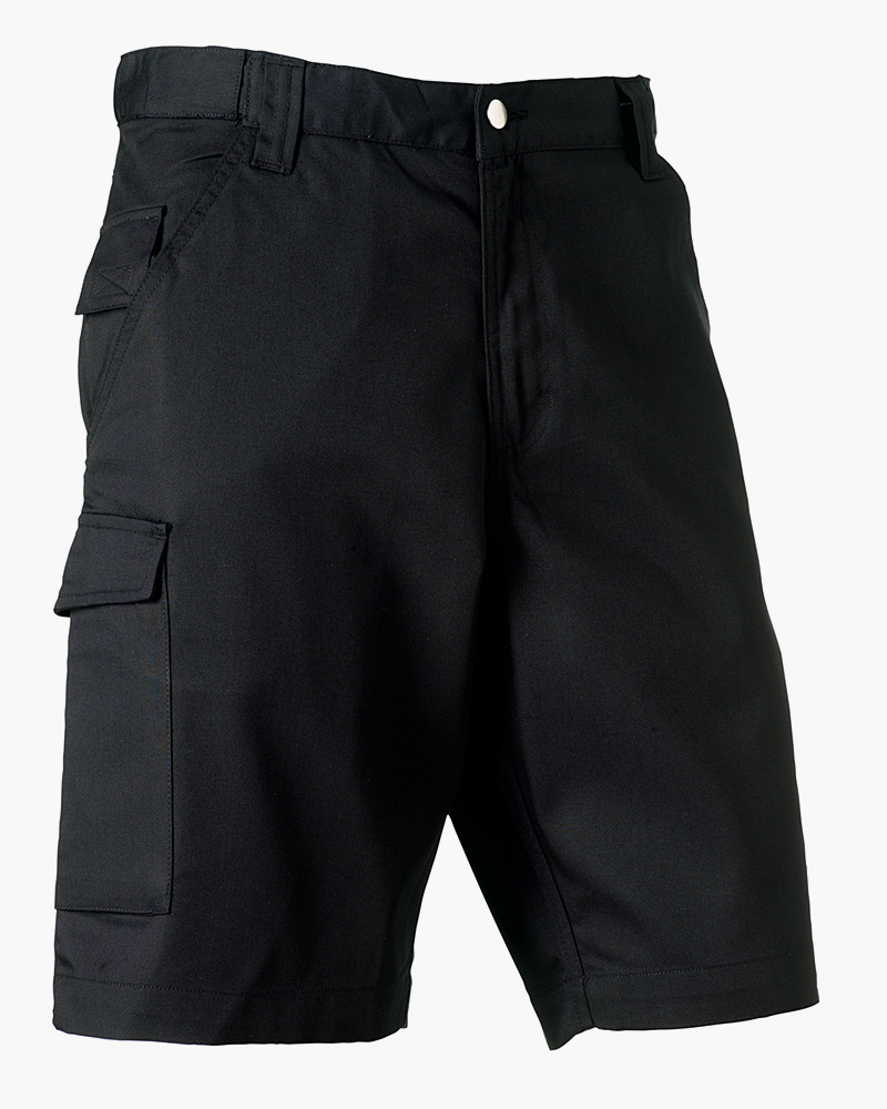 Russell Polycotton Twill Workwear Shorts - Custom Printed & Embroidered ...