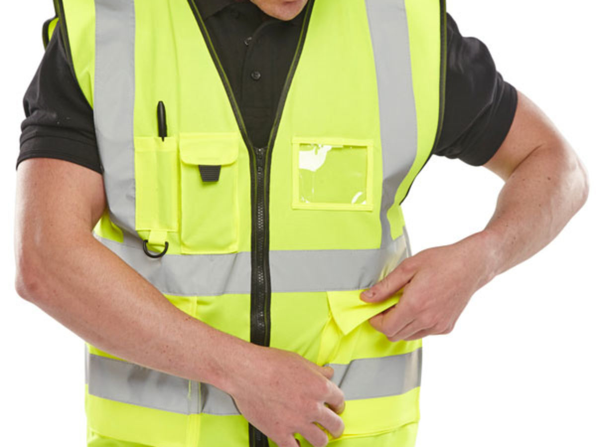 b seen hi vis jacket