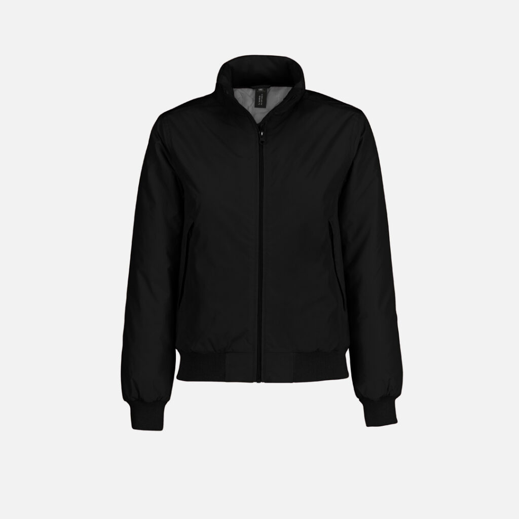 Ladies Crew Bomber Blouson Middleweight Jacket Custom Printed