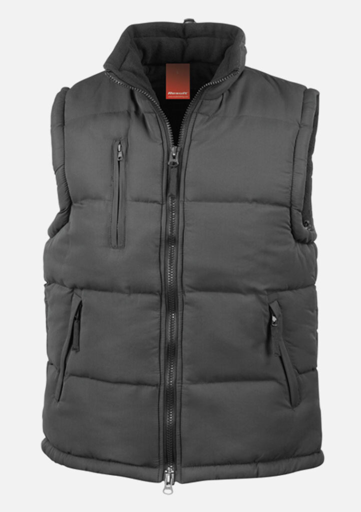 Ultra Padded Body Warmer Custom Printed & Embroidered Workwear LJ