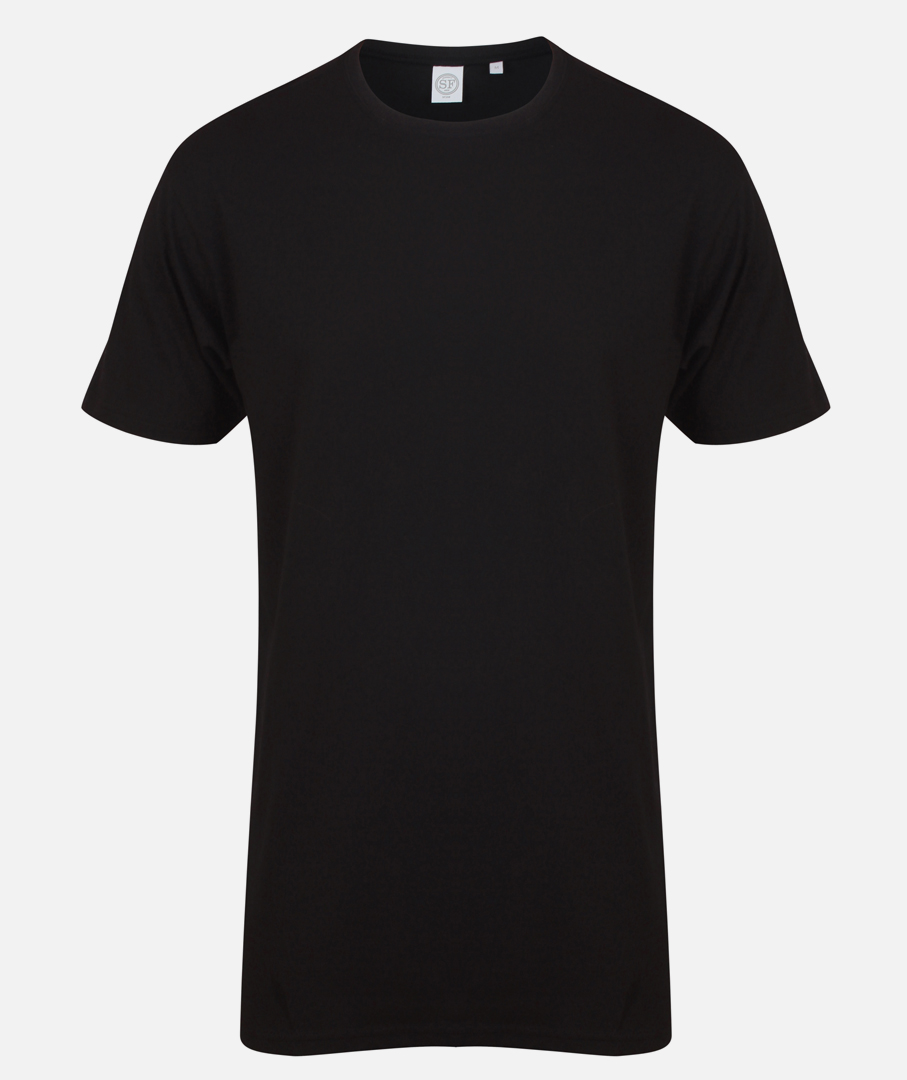 Mens Longline T-Shirt - Custom Printed & Embroidered Workwear | LJ Workwear